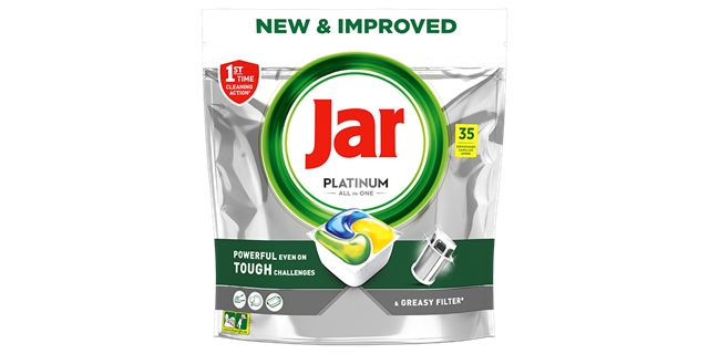 Jar Platinum kapsle na mytí nádobí 35ks                                                                                                                                                                                                                   